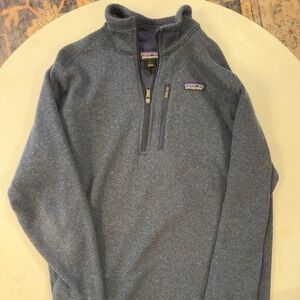 Patagonia Men's Better Sweater® 1/4-Zip Fleece Navy